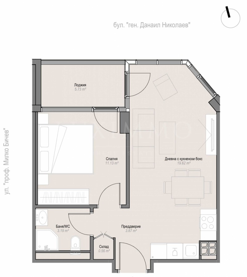 À venda  1 quarto Sofia , Oborichtche , 62 m² | 78220902 - imagem [16]