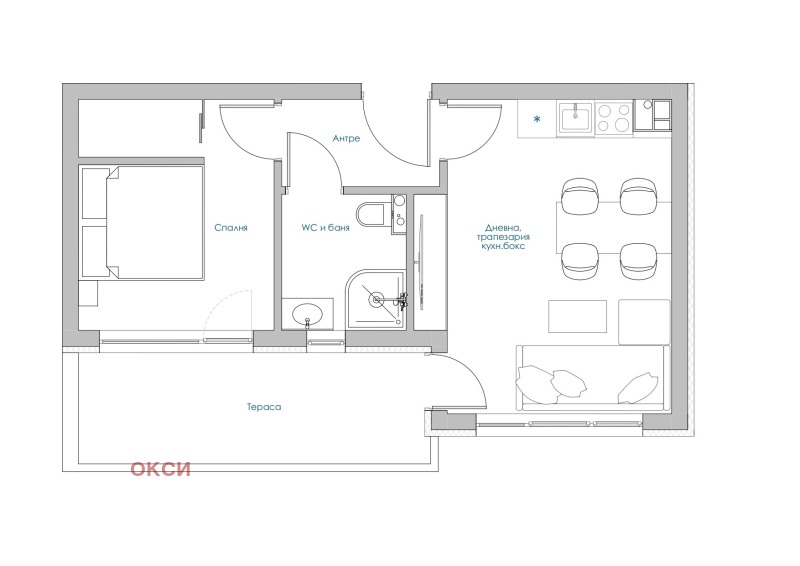 Продава  2-стаен град Бургас , Братя Миладинови , 64 кв.м | 42991578 - изображение [8]