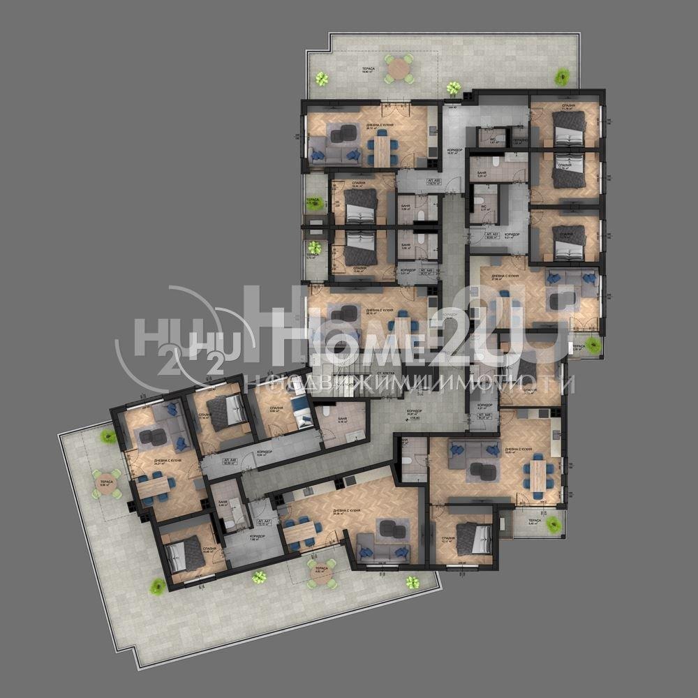 Продава 2-СТАЕН, гр. Пловдив, Христо Смирненски, снимка 6 - Апартаменти - 54264454