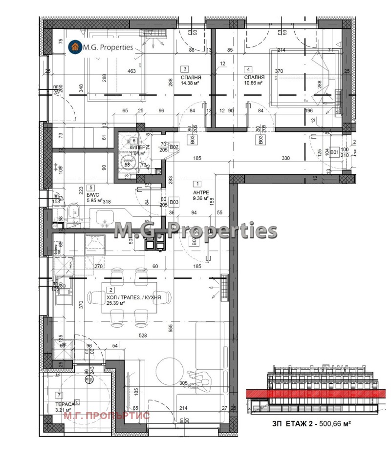 Продава 3-СТАЕН, гр. Варна, м-т Долна Трака, снимка 2 - Aпартаменти - 45731846