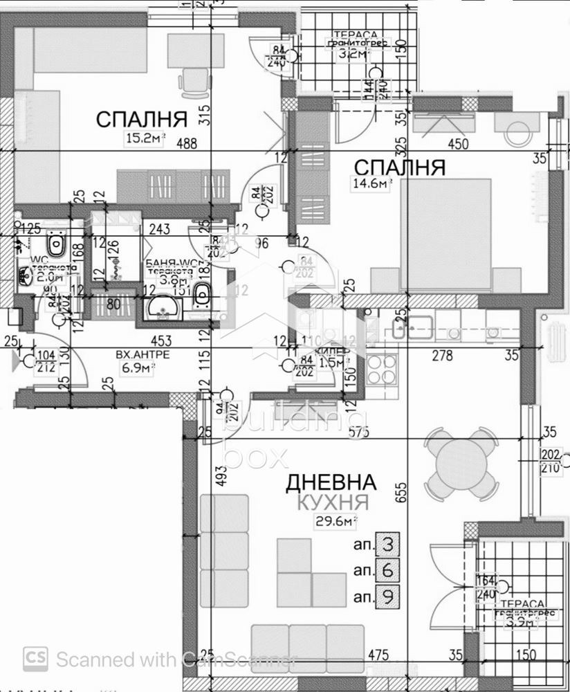 Продава 3-СТАЕН, гр. Пловдив, Кършияка, снимка 17 - Апартаменти - 56259005