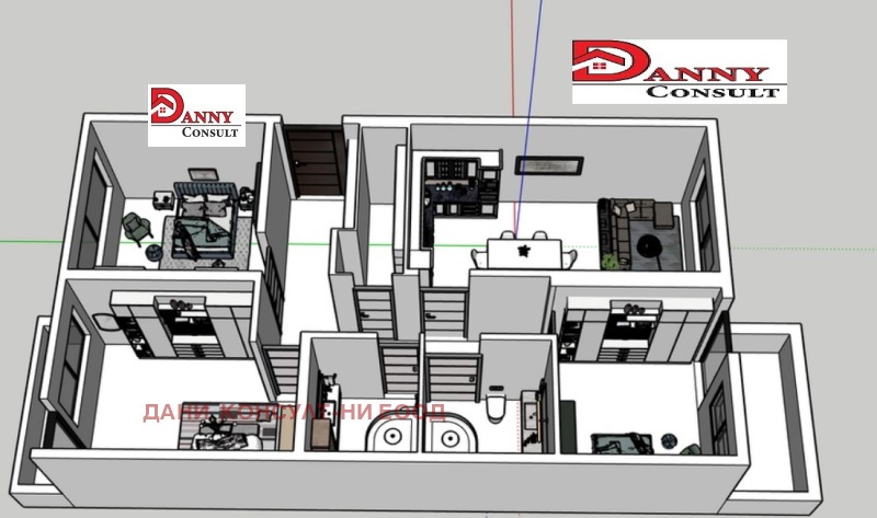Продава 4-СТАЕН в град Велико Търново, Бузлуджа - 135 кв.м / 168 500 € » 329 557.36 лв., ДАНИ КОНСУЛТ-НИ ЕООД
