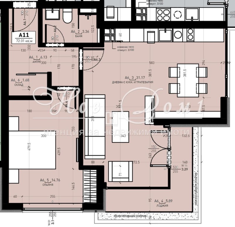À venda  1 quarto Sofia , Drujba 1 , 89 m² | 92317532 - imagem [3]