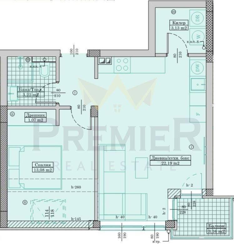Продава 2-СТАЕН, гр. Варна, Възраждане 3, снимка 3 - Апартаменти - 53430496