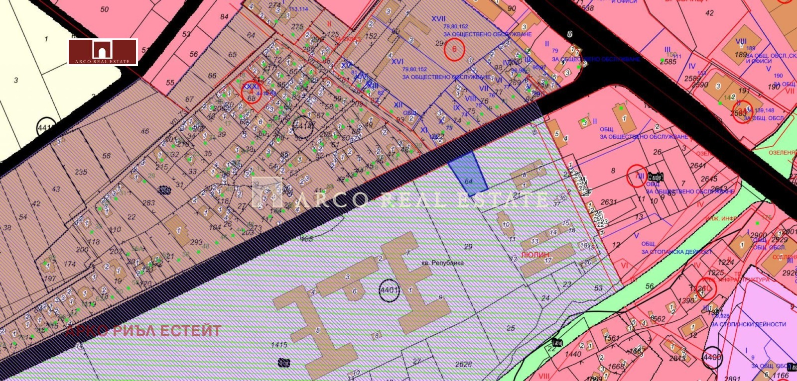 Продава ПАРЦЕЛ, гр. София, Люлин - център