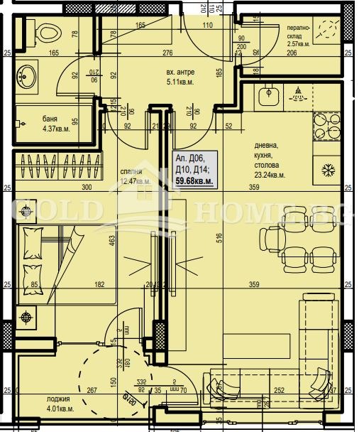 Продава  2-стаен град Пловдив , Христо Смирненски , 68 кв.м | 86214429 - изображение [6]