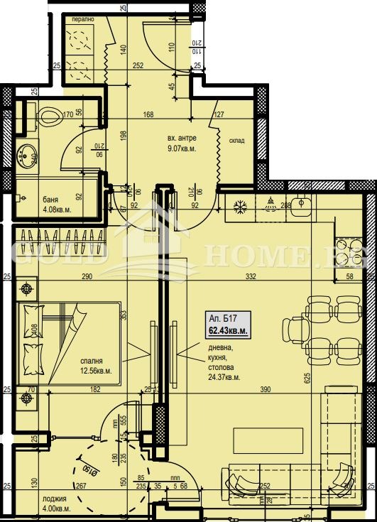 Продава  2-стаен град Пловдив , Христо Смирненски , 68 кв.м | 86214429 - изображение [4]