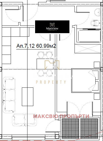 Te koop  1 slaapkamer Sofia , Orlandovtsi , 69 m² | 35271017 - afbeelding [4]