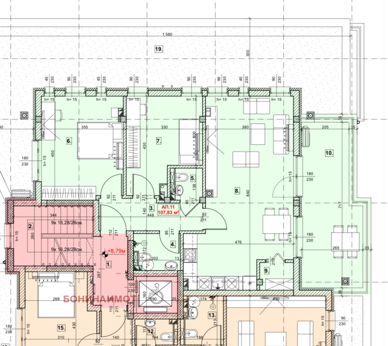 Te koop  2 slaapkamers Sofia , Orlandovtsi , 121 m² | 34978332 - afbeelding [4]