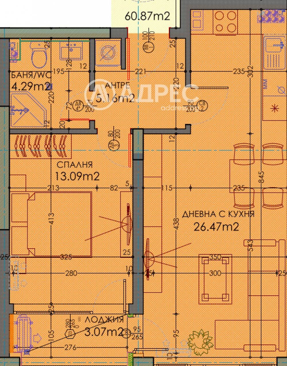 Продава 2-СТАЕН, гр. Пловдив, Тракия, снимка 4 - Апартаменти - 55612707