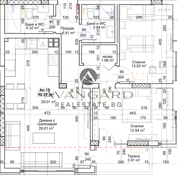 Продава 3-СТАЕН, гр. Пловдив, Тракия, снимка 3 - Aпартаменти - 49582667