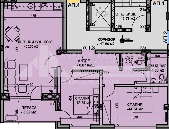 Продава 3-СТАЕН, град Пловдив, Кючук Париж • 118545 € / 231853.87 лв. • 73906190 1