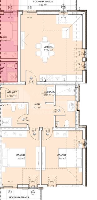 Продава 3-СТАЕН, гр. Пловдив, Остромила, снимка 2 - Апартаменти - 53460659