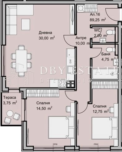 Продава 3-СТАЕН, гр. Пловдив, Гагарин, снимка 5 - Апартаменти - 55794456