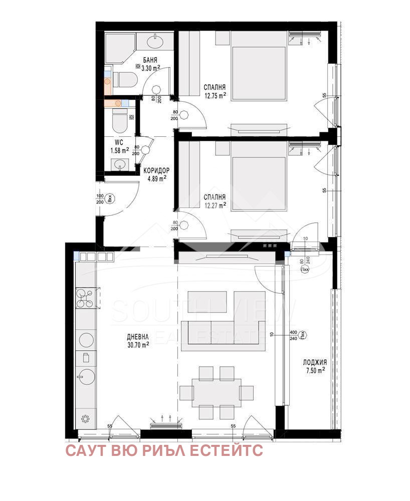 Продава 3-СТАЕН, гр. София, Овча купел, снимка 10 - Апартаменти - 54218952