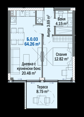 Продажба на двустайни апартаменти в област Бургас — страница 16 - изображение 18 
