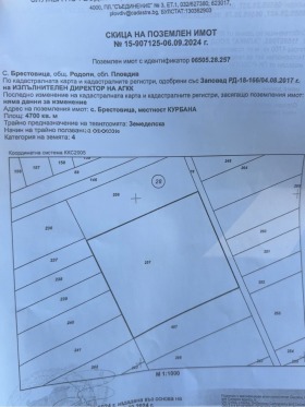 Продава  Земеделска земя, с. Брестовица