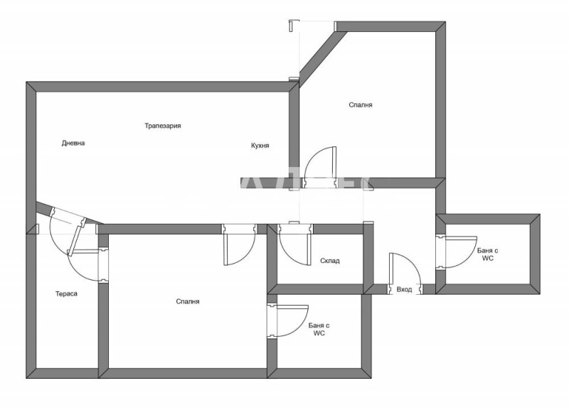 Продава 3-СТАЕН, гр. София, Кръстова вада, снимка 4 - Апартаменти - 53428896