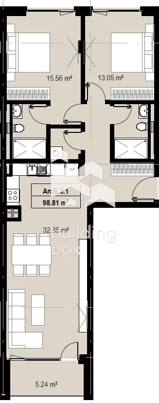 Продава 3-СТАЕН, гр. София, м-т Камбаните, снимка 6 - Апартаменти - 54268311