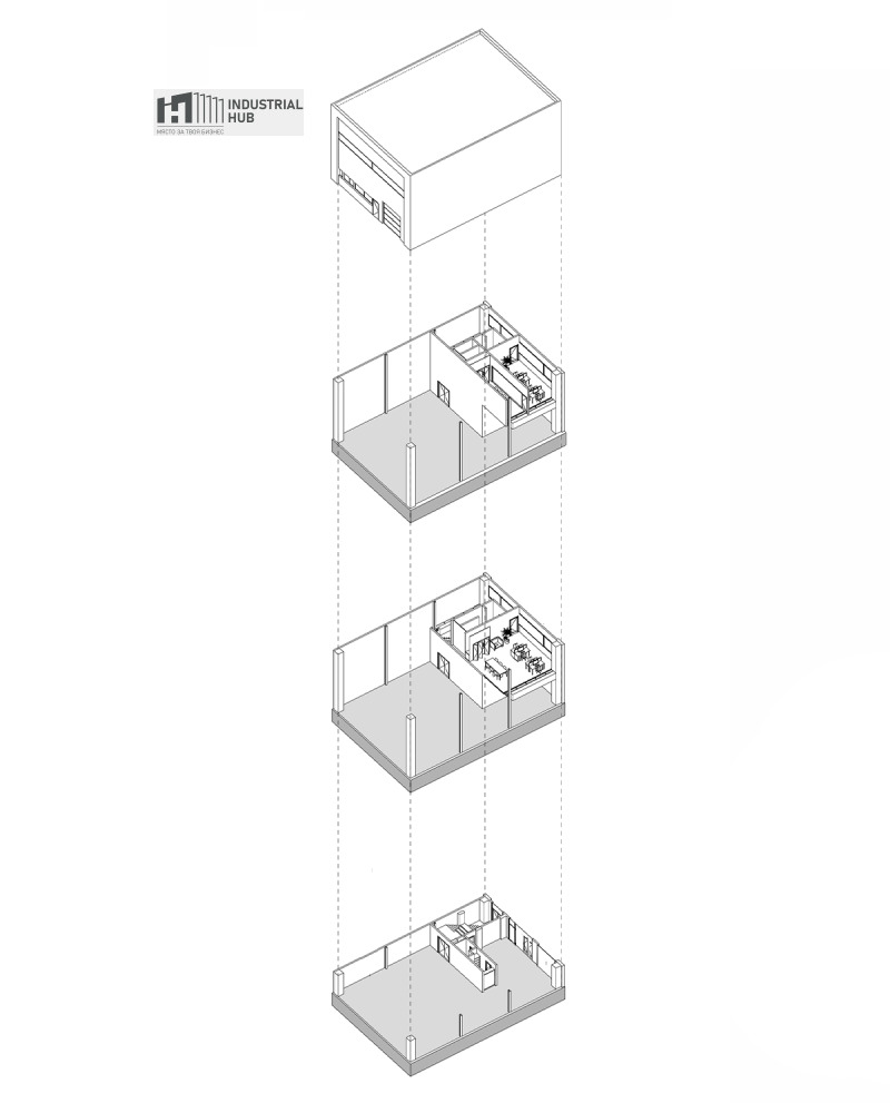 Продава СКЛАД, гр. Пловдив, Индустриална зона - Марица, снимка 3 - Складове - 53379351