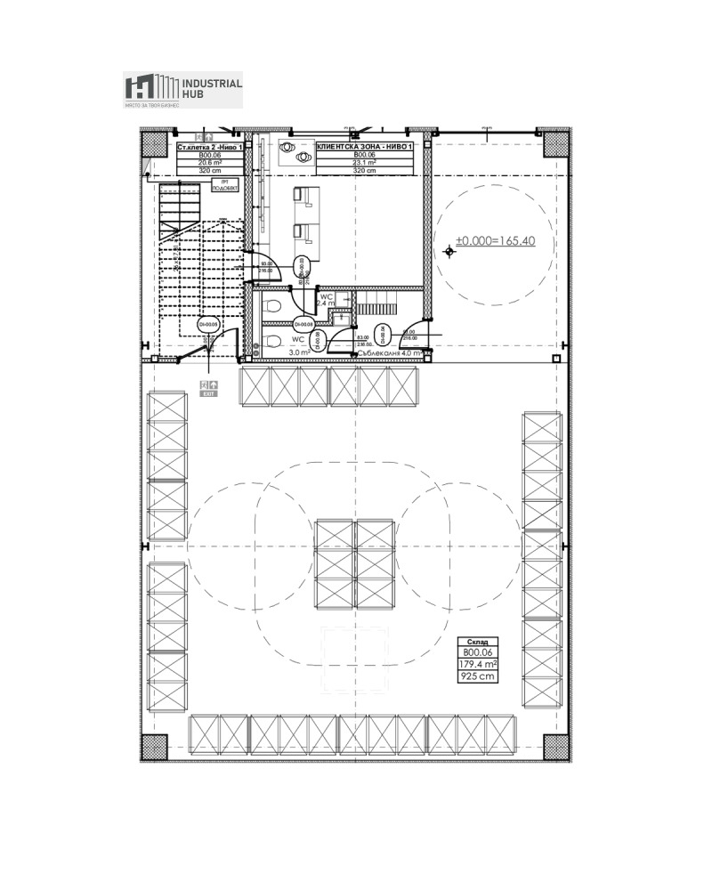 Продава СКЛАД, гр. Пловдив, Индустриална зона - Марица, снимка 2 - Складове - 53379351