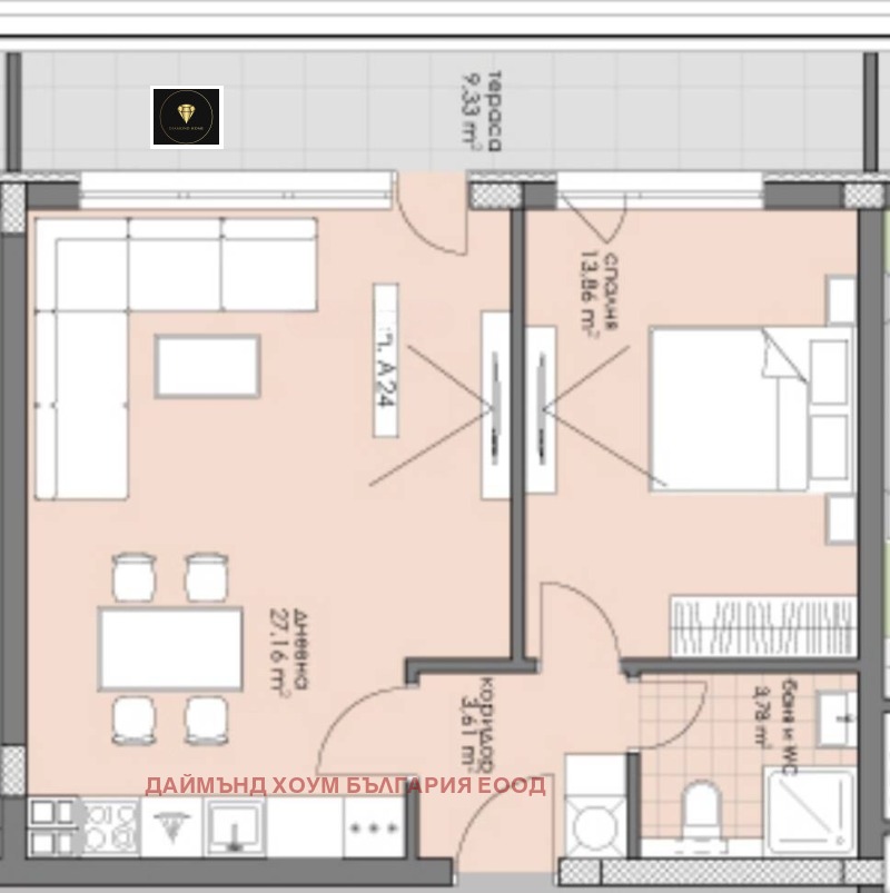 Продава  2-стаен град Пловдив , Беломорски , 90 кв.м | 79473568 - изображение [8]