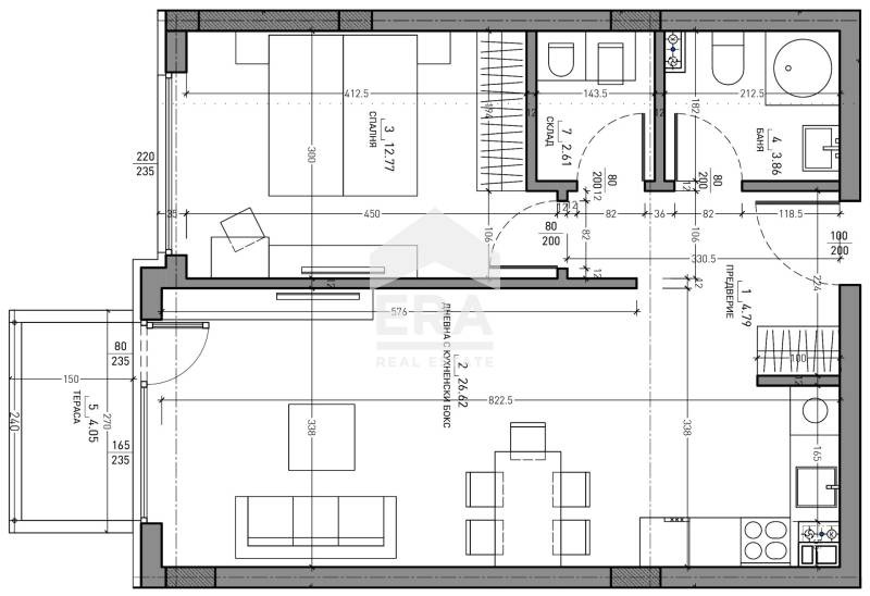 Продава 2-СТАЕН, гр. София, Малинова долина, снимка 2 - Aпартаменти - 47529516