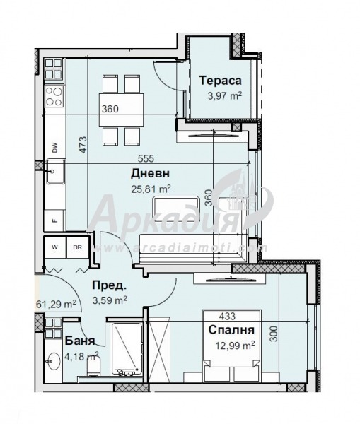 For Sale  1 bedroom Plovdiv , Vastanicheski , 71 sq.m | 28111461 - image [3]