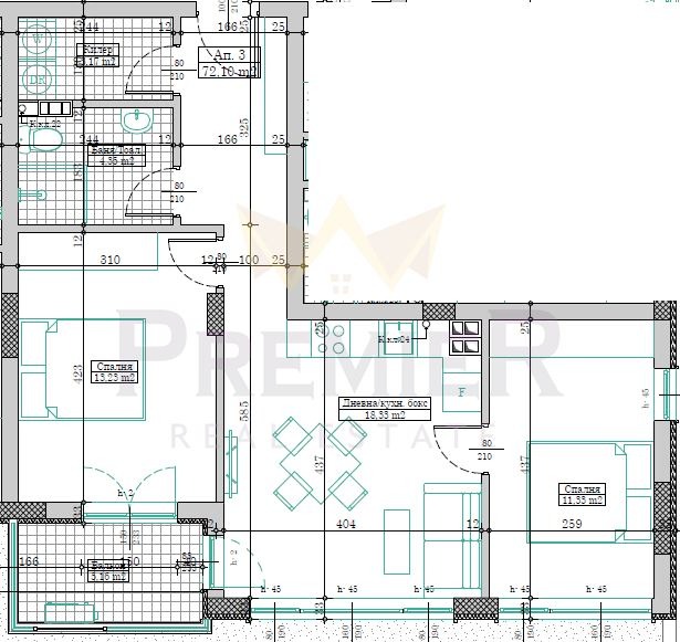 Продава 3-СТАЕН, гр. Варна, Победа, снимка 7 - Aпартаменти - 49061209