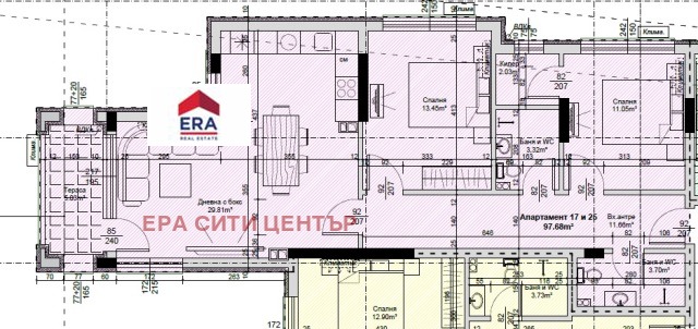 Till salu  2 sovrum Stara Zagora , Jeleznik - centar , 98 kvm | 81333647