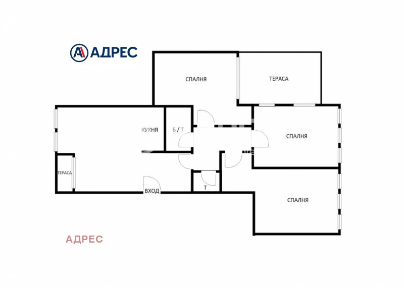 Продава 3-СТАЕН, гр. Варна, Лятно кино Тракия, снимка 4 - Апартаменти - 52747128