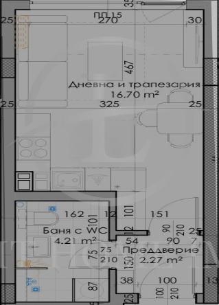 Продава 1-СТАЕН, гр. Пловдив, Кючук Париж, снимка 2 - Aпартаменти - 48700325