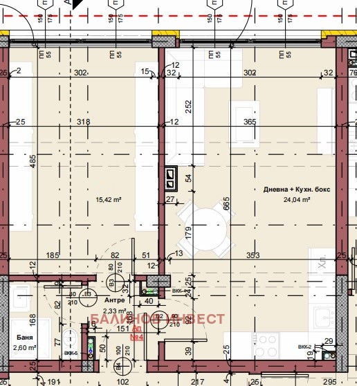 Te koop  1 slaapkamer Varna , m-t Gorna Traka , 60 m² | 63534845 - afbeelding [10]