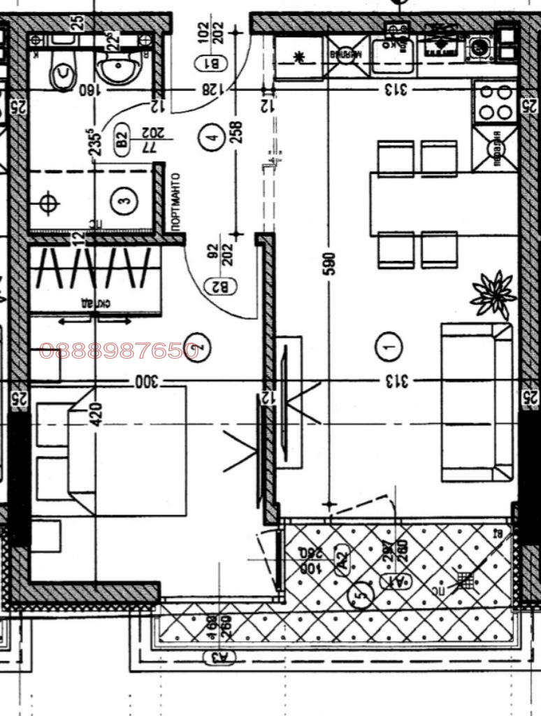 Продава 2-СТАЕН, гр. София, Манастирски ливади, снимка 4 - Апартаменти - 55817049