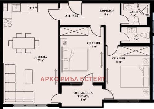Продава 3-СТАЕН, гр. София, Люлин 5, снимка 3 - Апартаменти - 54146677