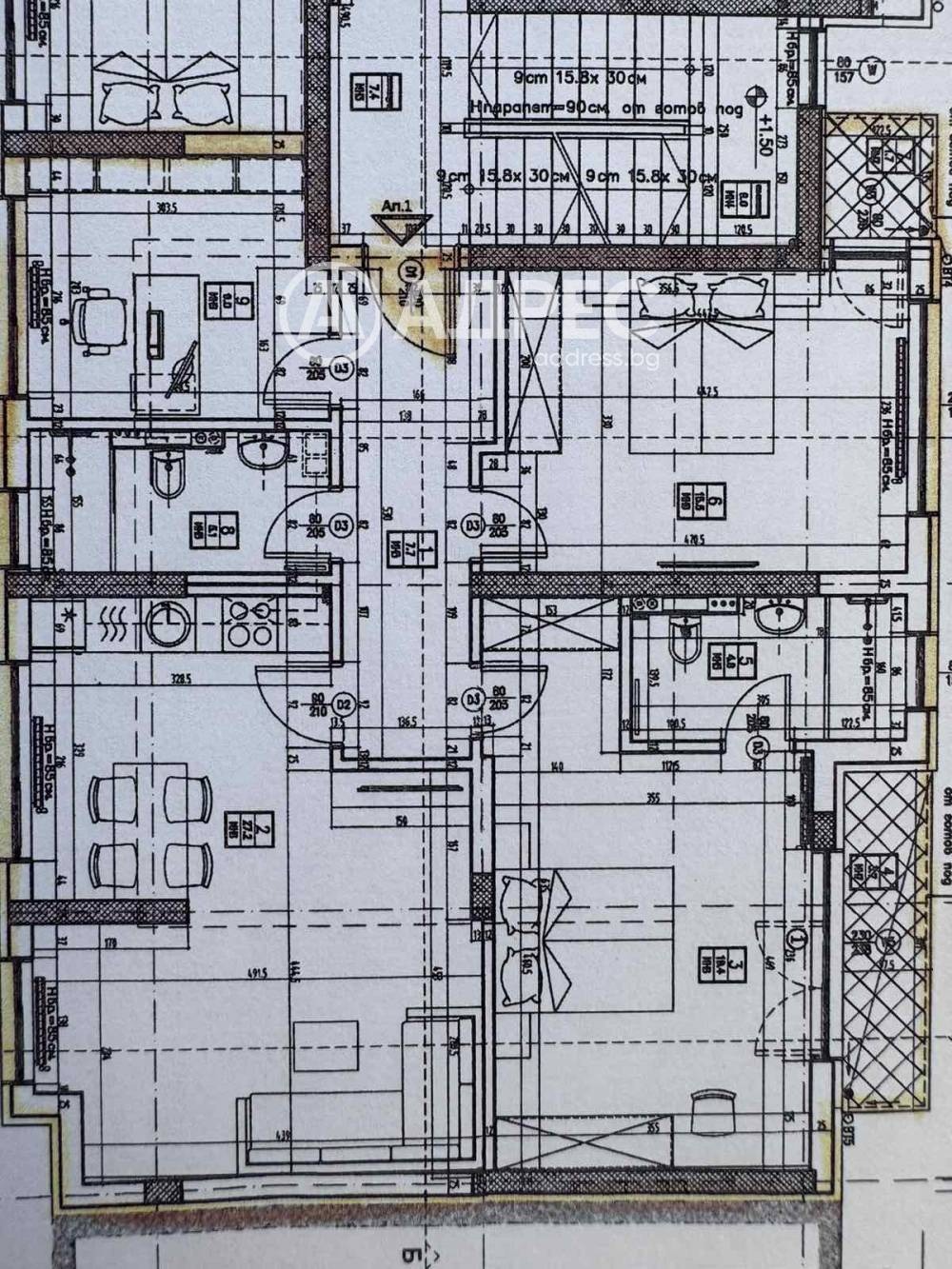 Продава  Многостаен град София , Овча купел 2 , 125 кв.м | 90954655