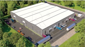 Продава склад град Пловдив Индустриална зона - Юг - [1] 