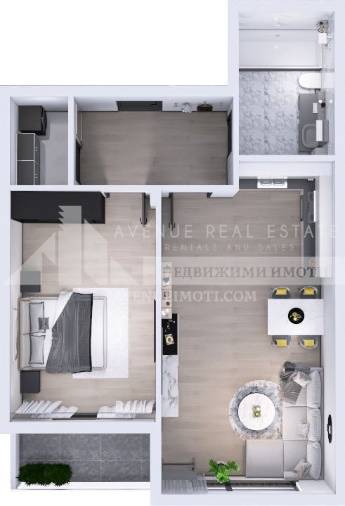 In vendita  1 camera da letto Plovdiv , Iugen , 97 mq | 85033254 - Immagine [6]