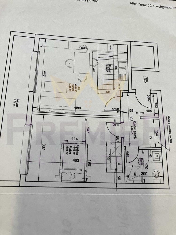 Продава 2-СТАЕН, гр. Пловдив, Кючук Париж, снимка 12 - Апартаменти - 56323843