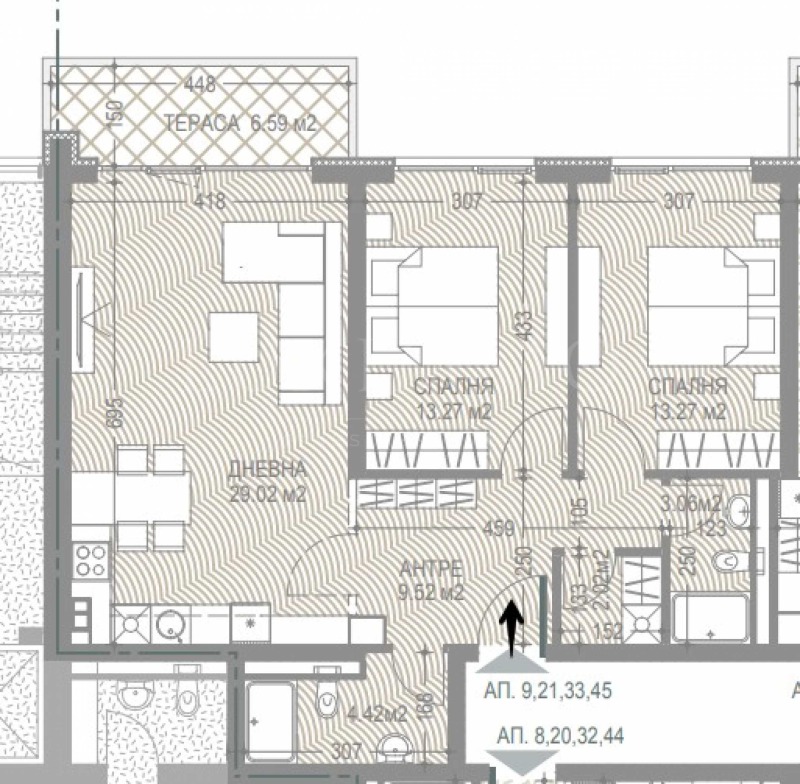 Продава 3-СТАЕН, гр. София, Малинова долина, снимка 11 - Апартаменти - 50613958