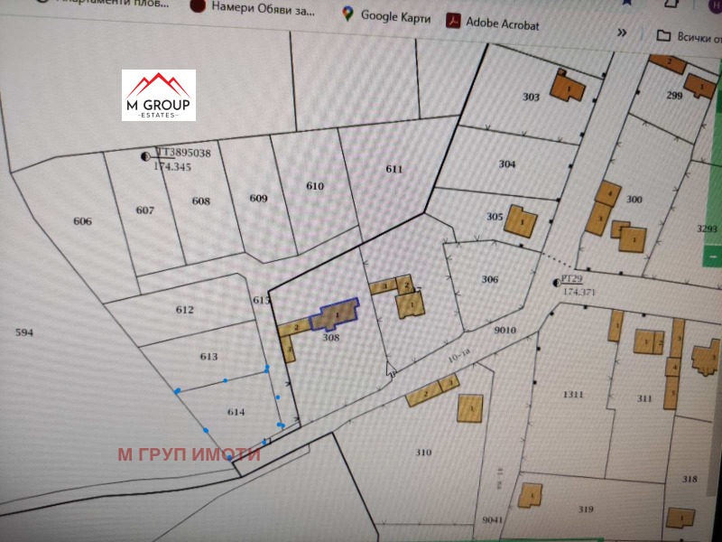 Продава  Парцел, област Пловдив, с. Костиево • 54 900 EUR • ID 99103630 — holmes.bg - [1] 