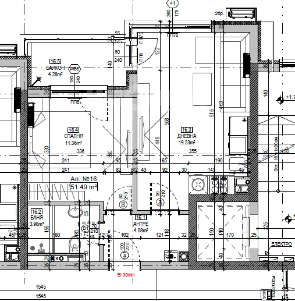 Продава 2-СТАЕН, гр. София, Манастирски ливади, снимка 4 - Апартаменти - 55911342