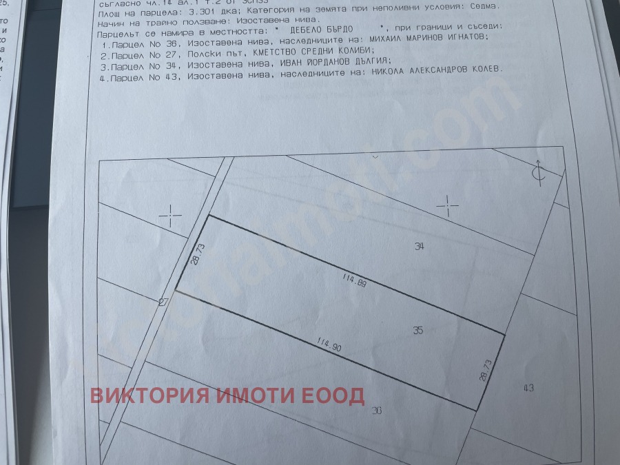 Продава ПАРЦЕЛ | Imot.bg — изображение 1