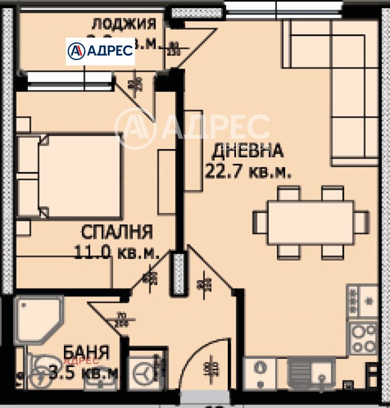 Te koop  1 slaapkamer Varna , Mladost 1 , 58 m² | 84469959 - afbeelding [14]