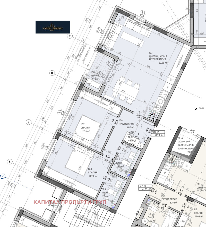 Продава 3-СТАЕН, гр. София, Малинова долина, снимка 1 - Aпартаменти - 46623960