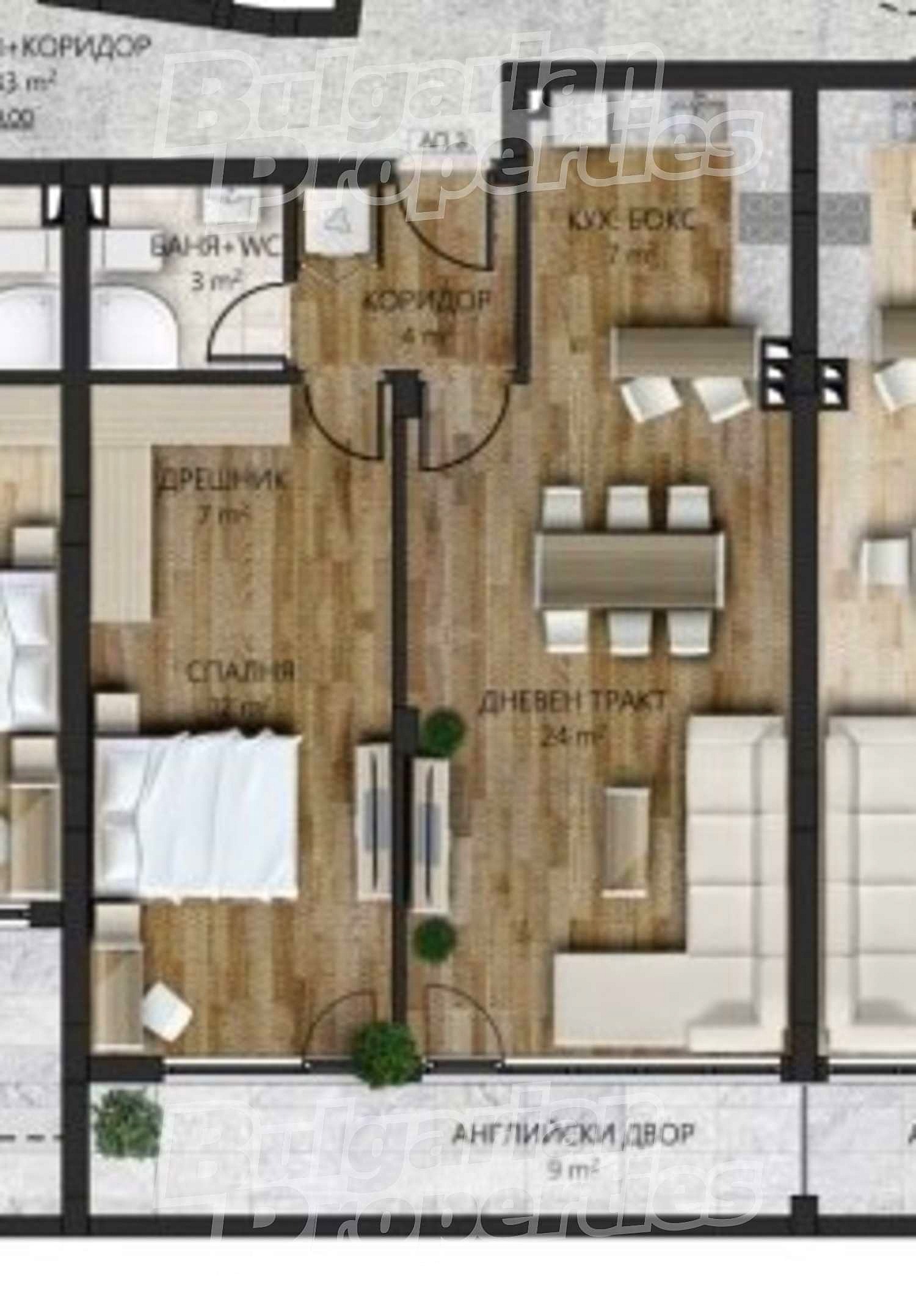 Продава 2-СТАЕН, гр. Варна, Виница, снимка 2 - Апартаменти - 46445324