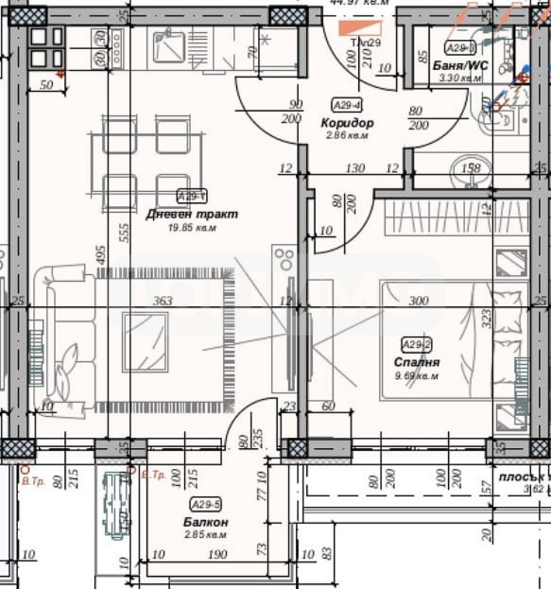 Продава 2-СТАЕН, гр. Варна, м-т Пчелина, снимка 13 - Апартаменти - 53628945