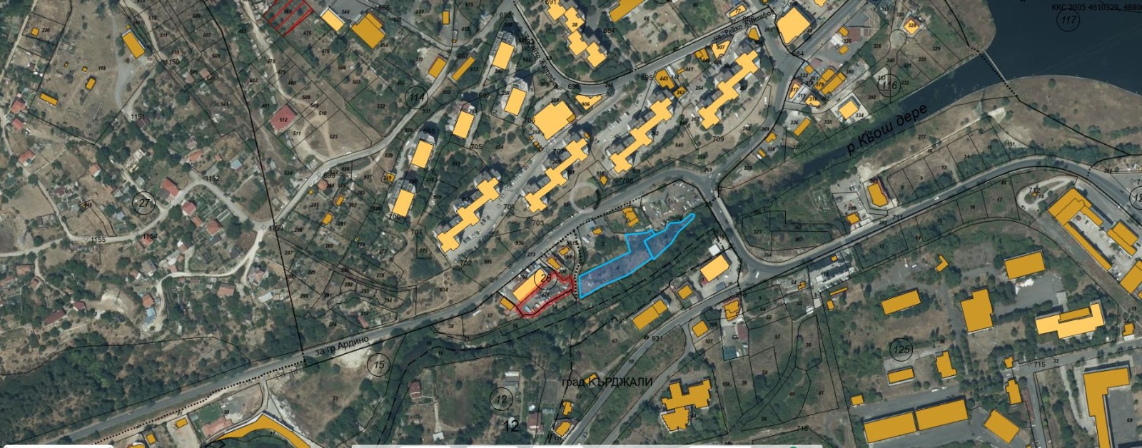 Продава ПАРЦЕЛ, гр. Кърджали, Възрожденци, снимка 3 - Парцели - 56113207