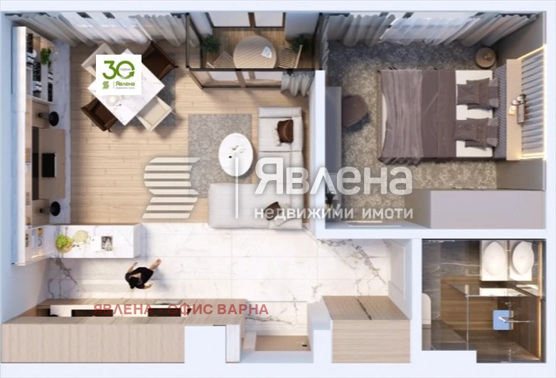 Продава 3-СТАЕН, гр. Варна, Галата, снимка 4 - Апартаменти - 54384060