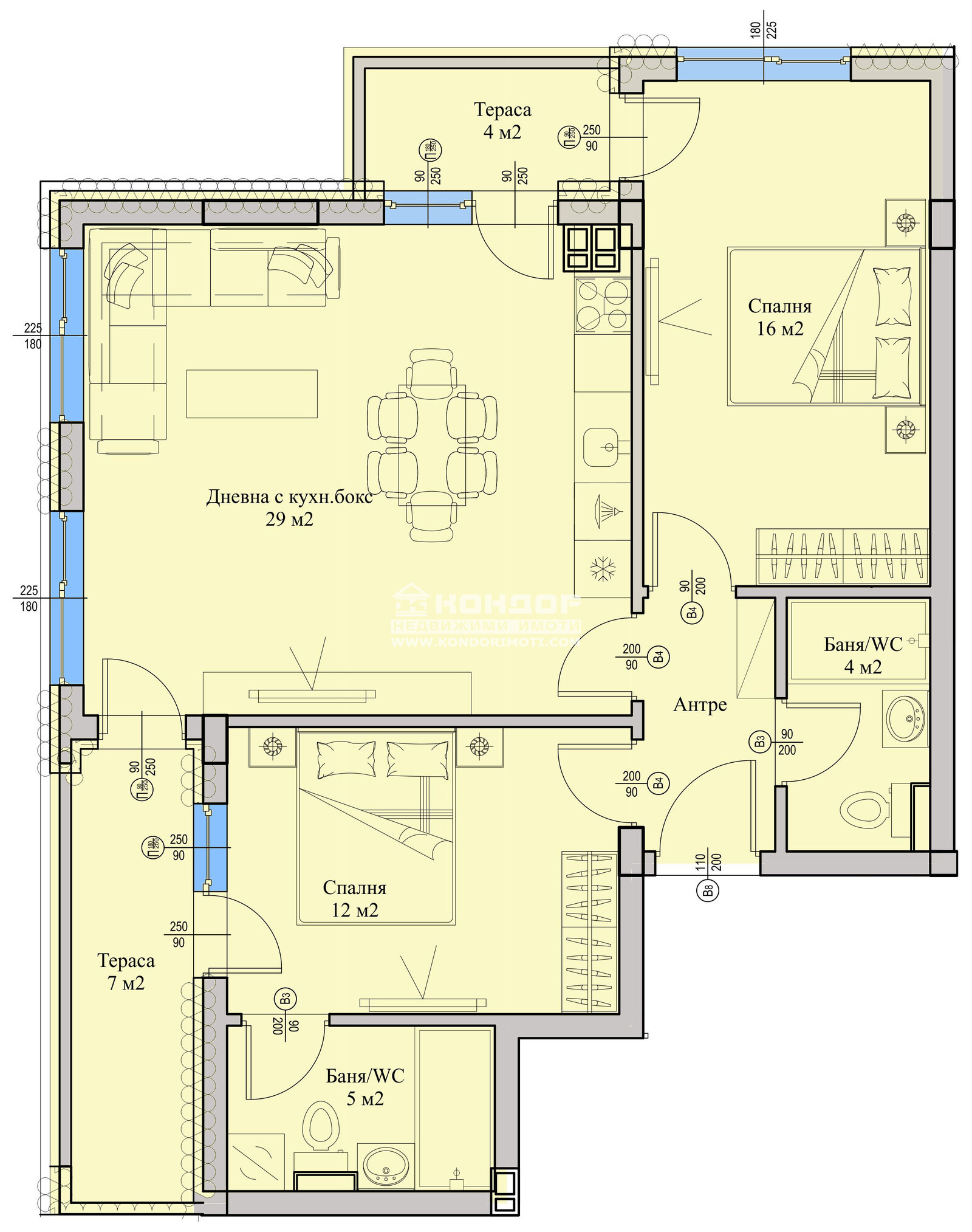 Продава 3-СТАЕН, гр. Пловдив, Кършияка, снимка 2 - Апартаменти - 50135690